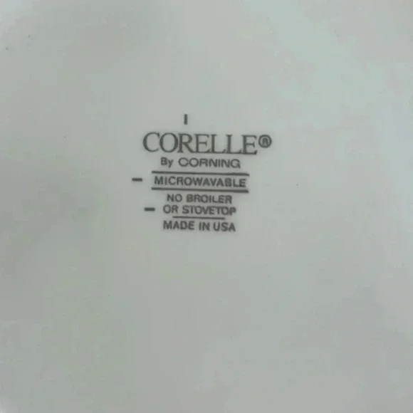 Corelle by Corning CASA FLORA B&B Bread & Butter Side Plates 6.75” Set of 2 - Picture 3 of 3